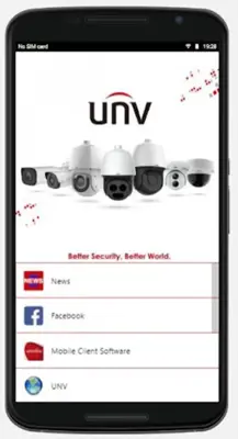 UNV Camera android App screenshot 3